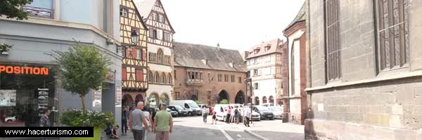 Pueblo de Colmar Alsacia Francia