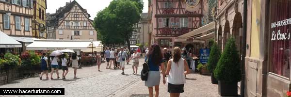 Calles de Colmar Alsacia Francia