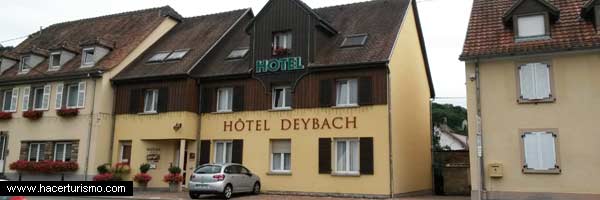 hotel Deybach en Alsacia, Francia